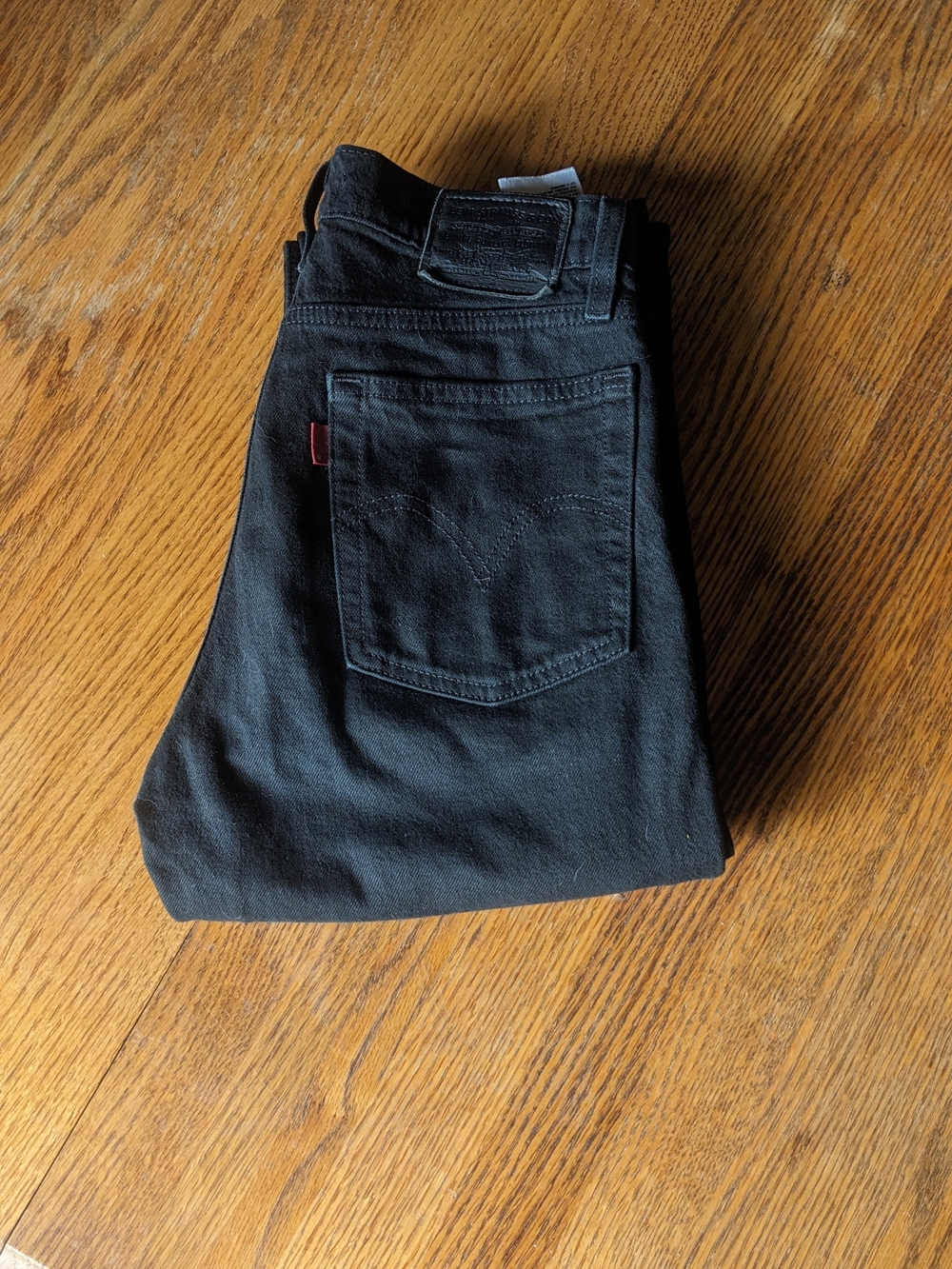 Black Women's Jeans - Classic Straight Fit